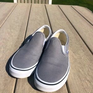 Vans size 7 Grey